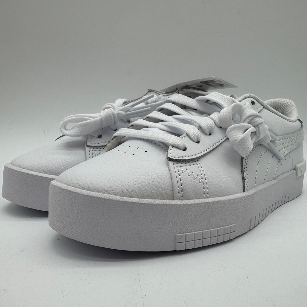 Puma Court Sneakers Women's White Platform Casual Shoes Size 6